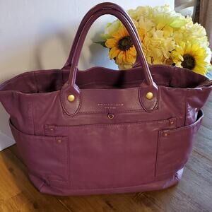 Marc by Marc Jacobs Preppy Lamb Leather Hayley Tote